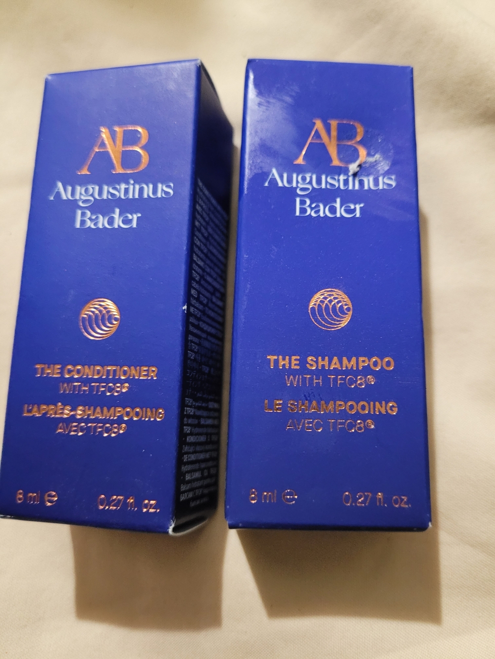 Augustinus Bader Blue The Shampoo & Conditioner Travel Set - Blue